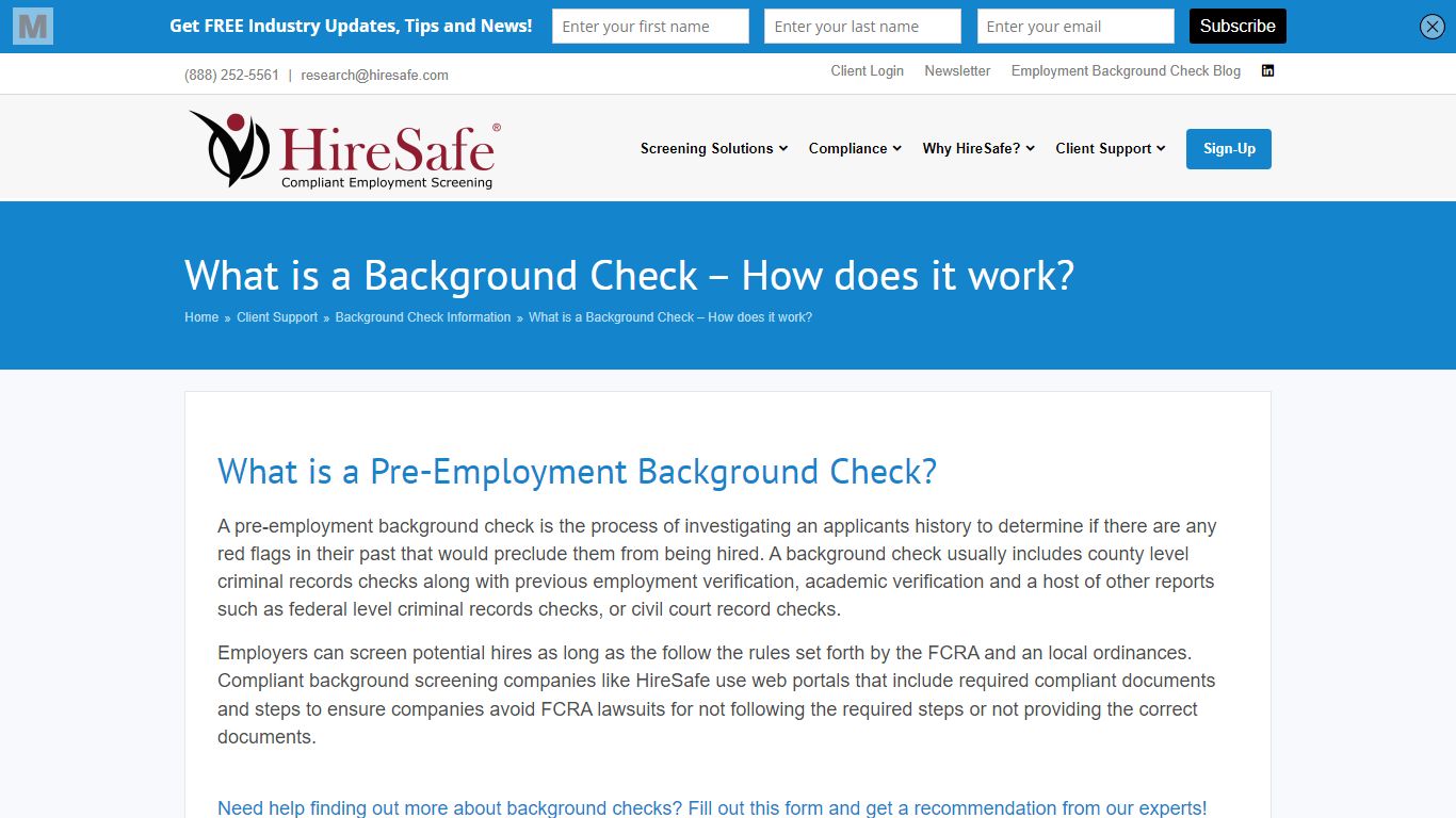What is a Background Check - How does it work? | Pre Employment ...